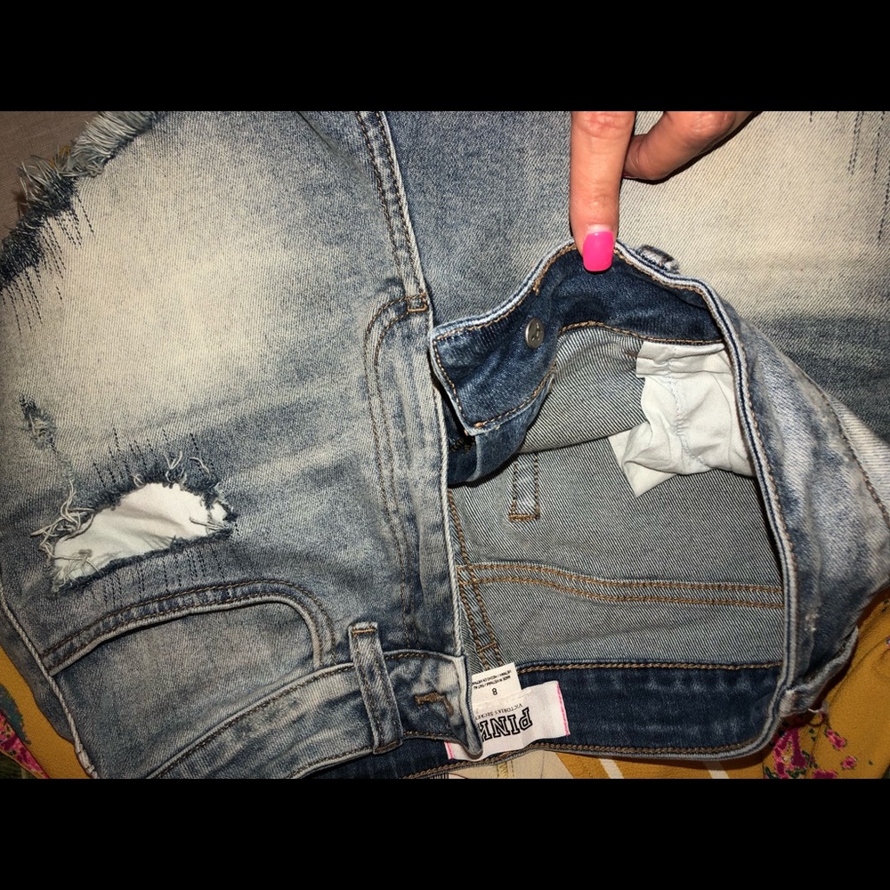 P I N K shorts